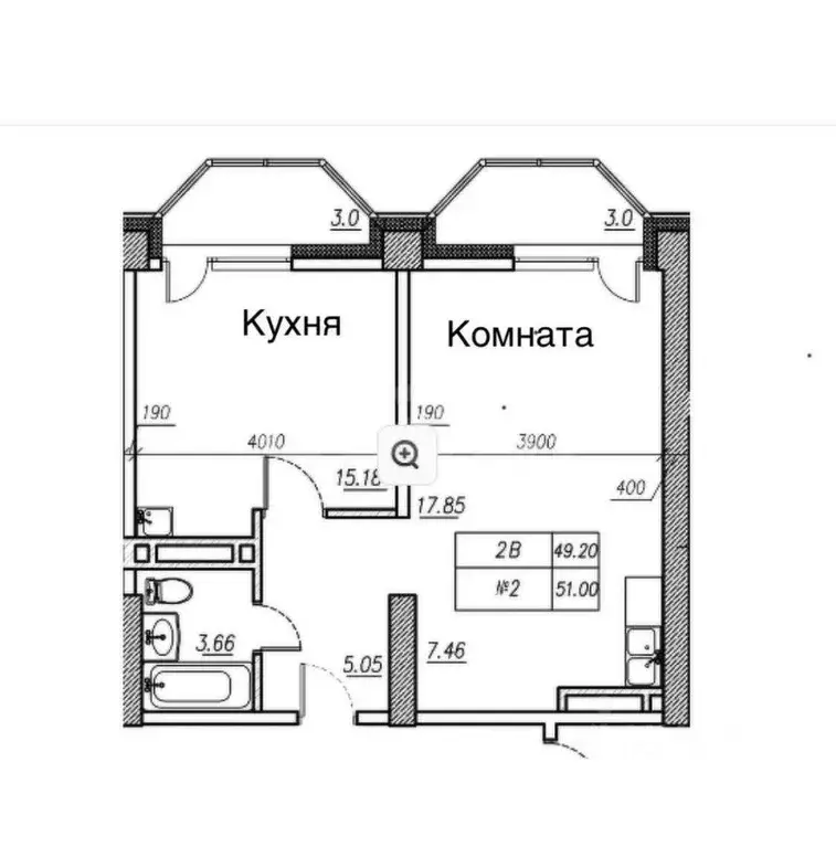 1-к кв. Приморский край, Владивосток Квартал Нейбута жилой комплекс, ... - Фото 0