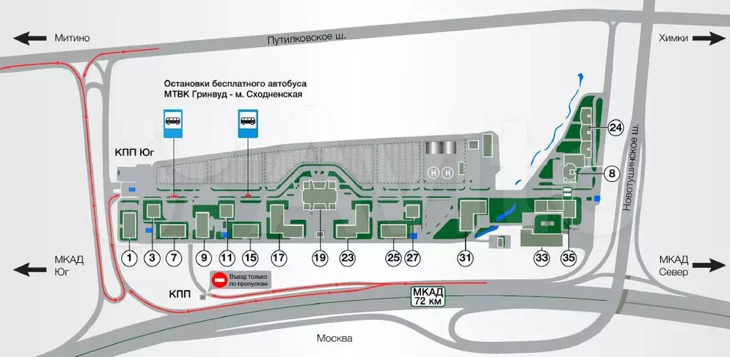 Бизнес-Парк  greenwood  152м - Фото 0