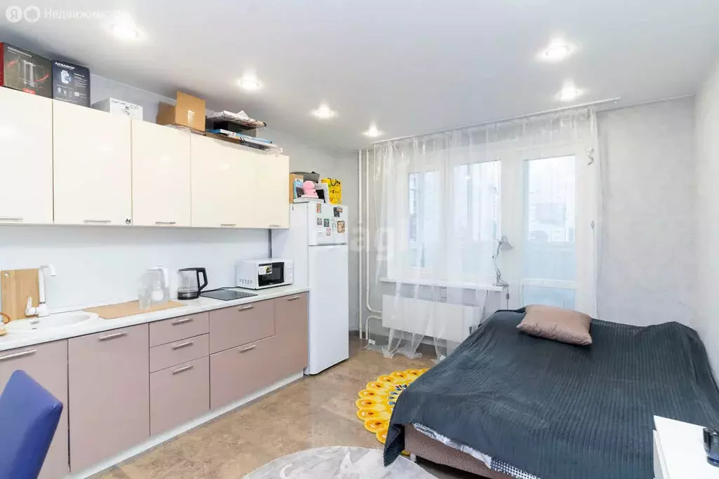 Квартира-студия: Тюмень, улица Валентины Трофимовой, 1 (28.7 м) - Фото 1