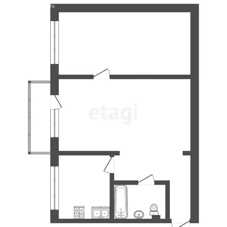 2-комнатная квартира: Москва, Старомарьинское шоссе, 16 (45 м) - Фото 0