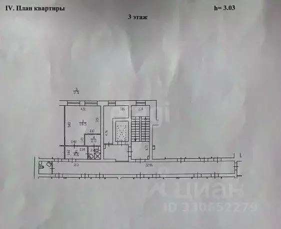 1-к кв. Санкт-Петербург Воронежская ул., 53к1 (29.4 м) - Фото 2
