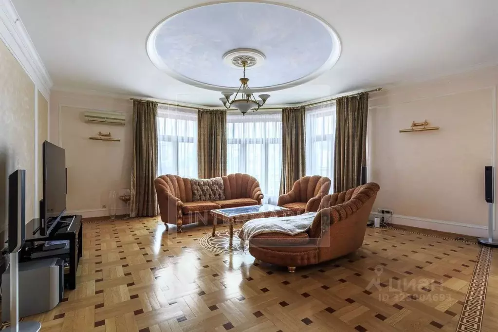 4-к кв. Москва ул. Арбат, 18С1 (156.4 м) - Фото 1