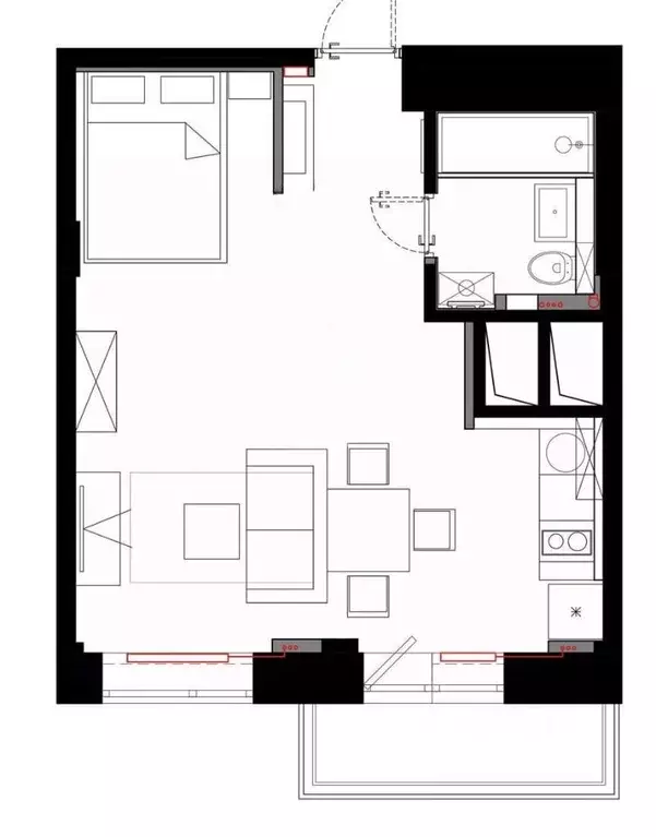 1-к кв. Марий Эл, Йошкар-Ола Ленинский просп., 12 (44.9 м) - Фото 1
