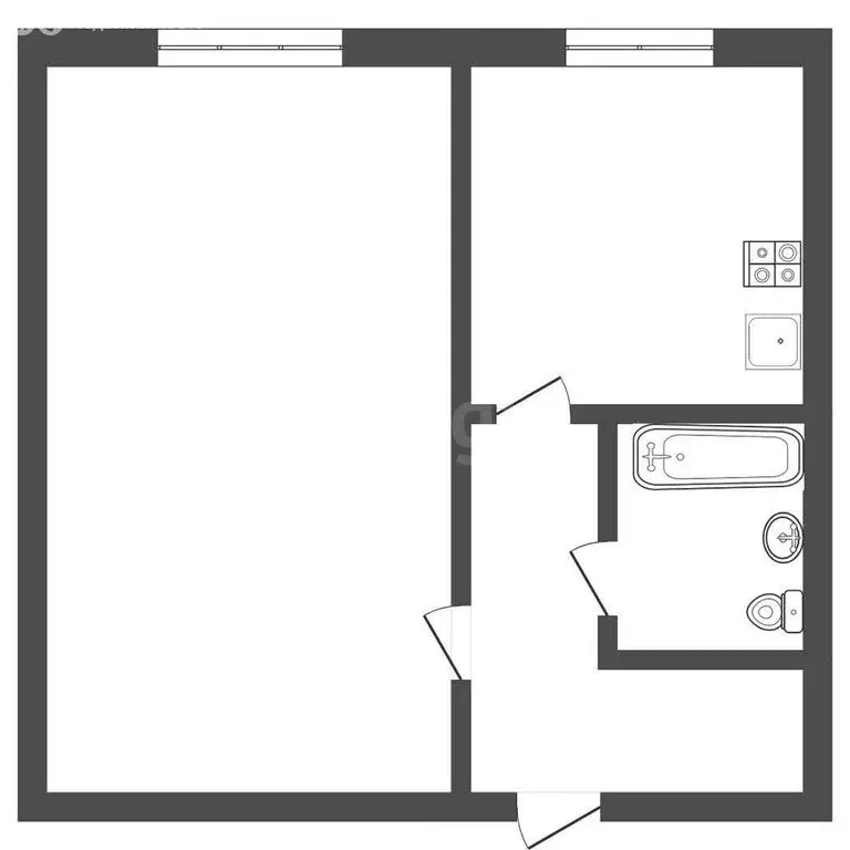 1-комнатная квартира: Тула, улица Металлургов, 36А (32 м) - Фото 1