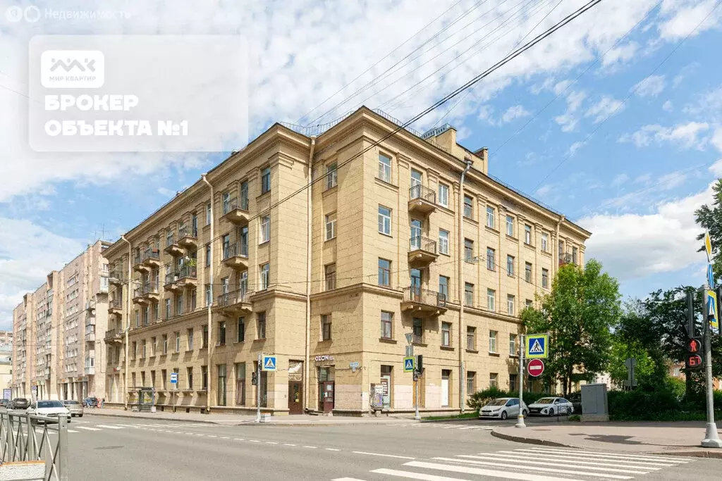 2-комнатная квартира: Санкт-Петербург, Большеохтинский проспект, ... - Фото 0