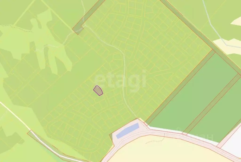 Участок в Ленинградская область, Всеволожский район, Агалатовское ... - Фото 1