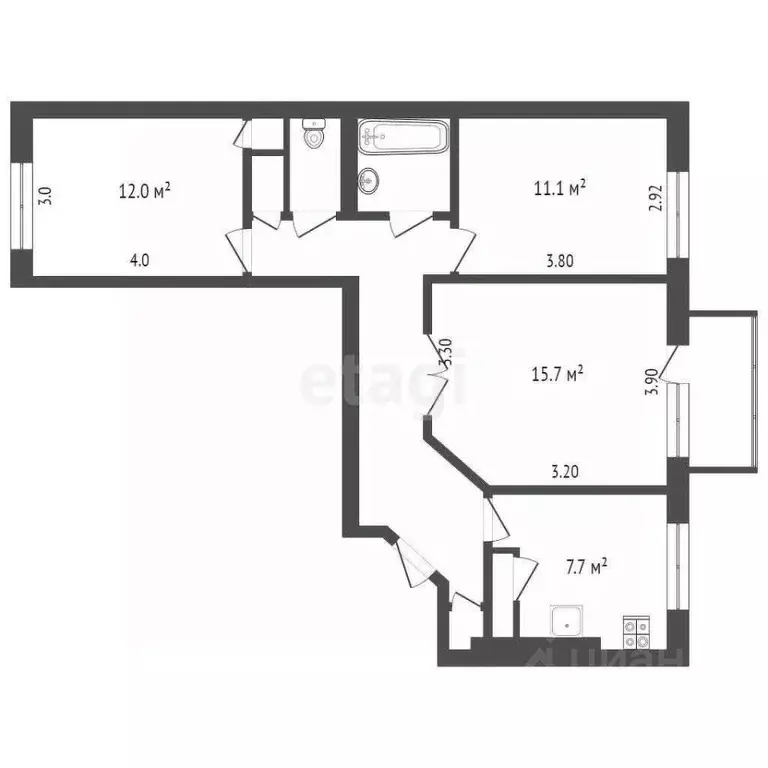 3-к кв. Камчатский край, Петропавловск-Камчатский ул. Автомобилистов, ... - Фото 1