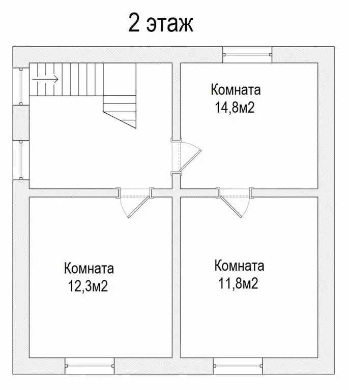 Дом в посёлок городского типа Яблоновский, Тоннельная улица, 38 (105 ... - Фото 1