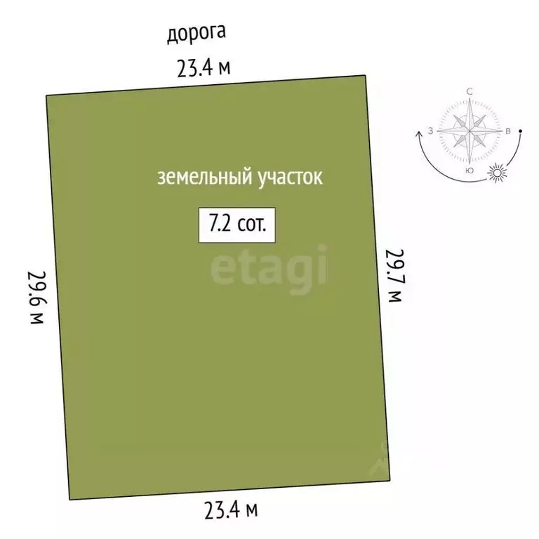 Участок в Тюменская область, Тюменский муниципальный округ, Каменское ... - Фото 2
