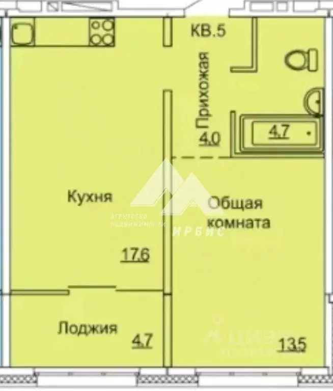 2-к кв. Алтайский край, Барнаул Сиреневая ул., 52 (44.5 м) - Фото 2