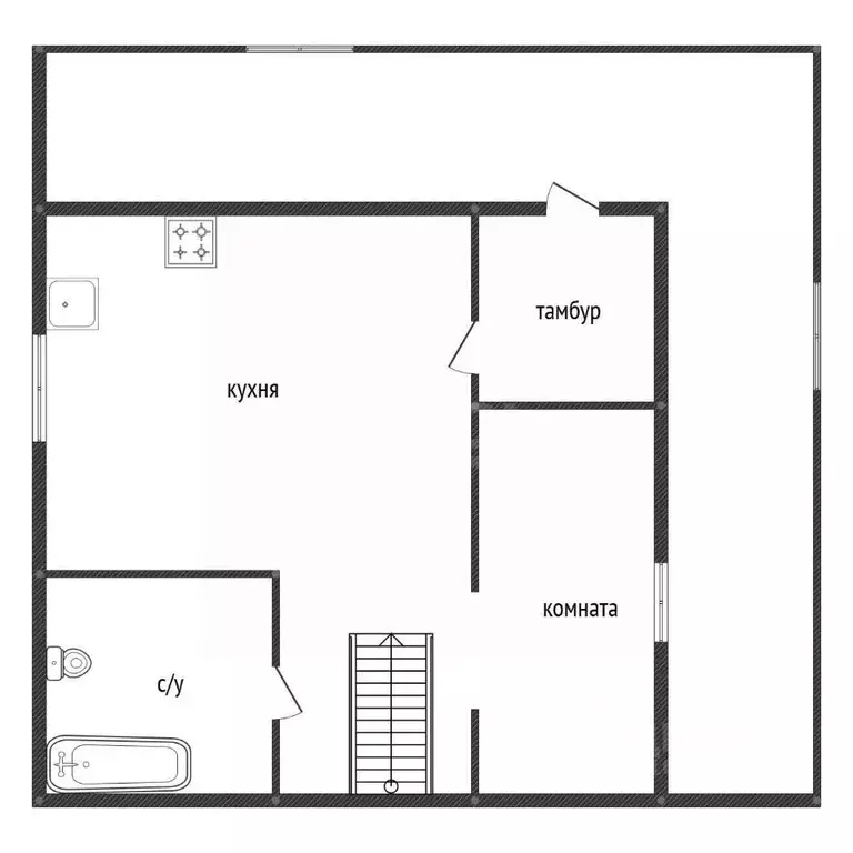 Дом в Башкортостан, Уфимский район, Зубовский сельсовет, с. Зубово, ... - Фото 1