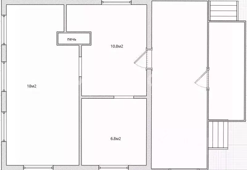 Дом в Амурская область, Белогорск ул. 2-я Пушкинская, 21 (126 м) - Фото 2