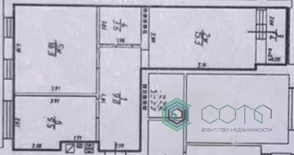2-к кв. Калининградская область, Гурьевский муниципальный округ, пос. ... - Фото 2