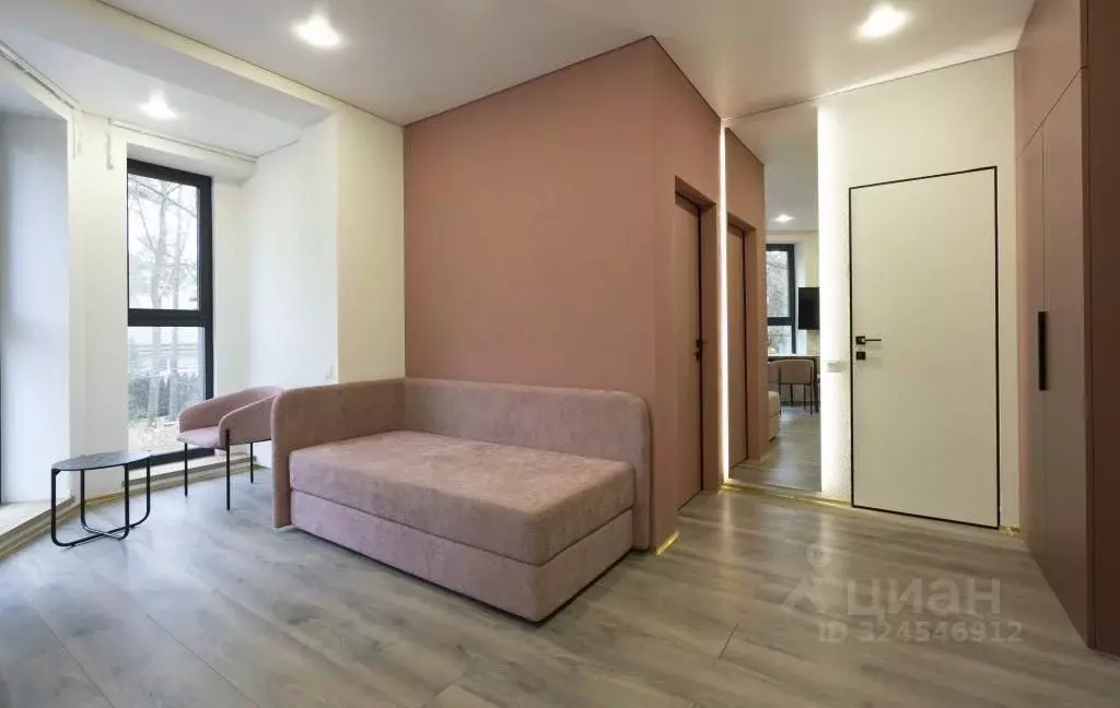 1-к кв. Калининградская область, Светлогорск ул. Гагарина, 5Б (37.0 м) - Фото 1