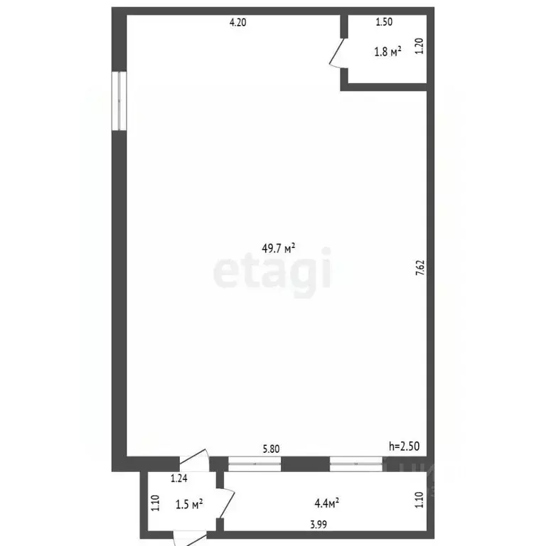 Офис в Башкортостан, Бирск ул. Мира, 148 (57 м) - Фото 2