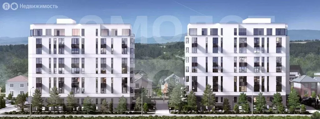 Квартира-студия: Белогорск, Нижнегорская улица, 73 (37.7 м) - Фото 1