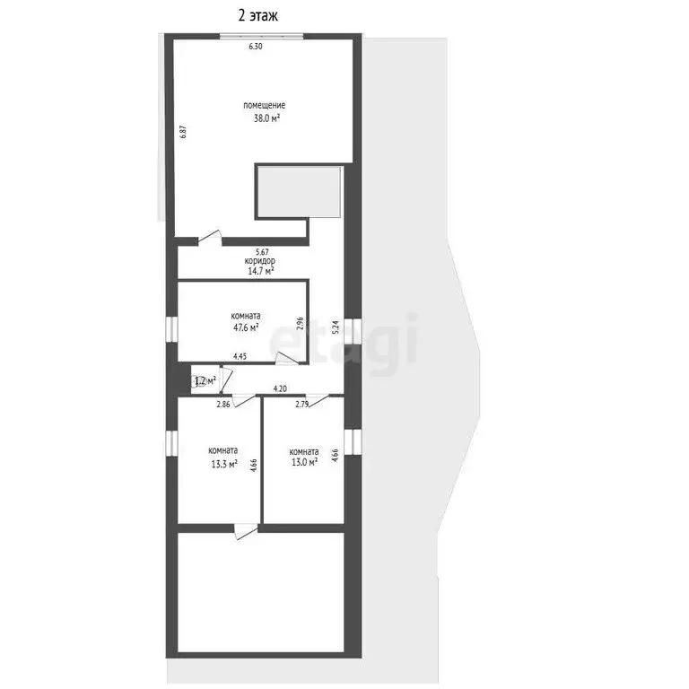 Дом в Томск, микрорайон Черемошники, Берёзовский переулок (190 м) - Фото 2