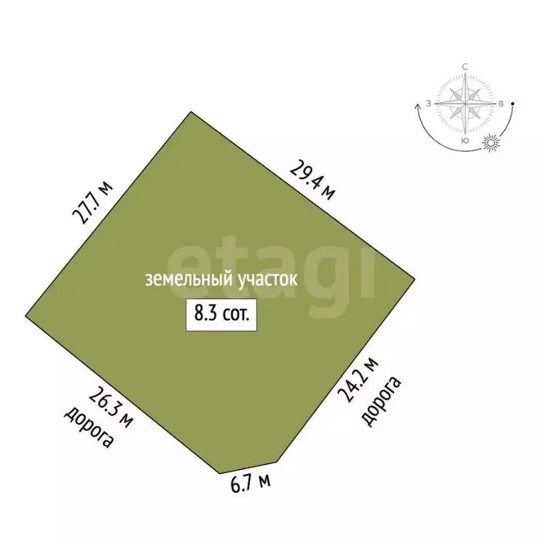 Участок в Крым, Феодосия муниципальный округ, Коктебель пгт ул. ... - Фото 2