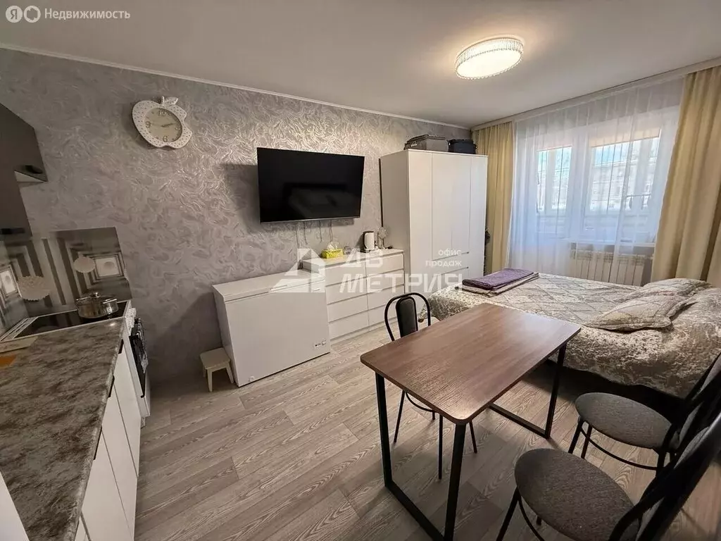 1-комнатная квартира: село Углезаводск, Торговая улица, 4Б (32.9 м) - Фото 2