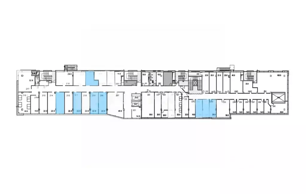 Офис в Санкт-Петербург просп. Маршала Блюхера, 12к7 (163 м) - Фото 1