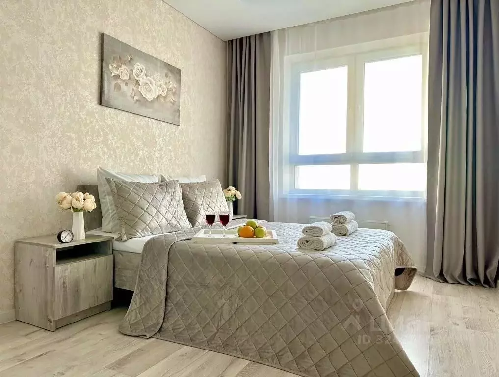 1-к кв. Башкортостан, Уфа ул. Энтузиастов, 15 (50.0 м) - Фото 1