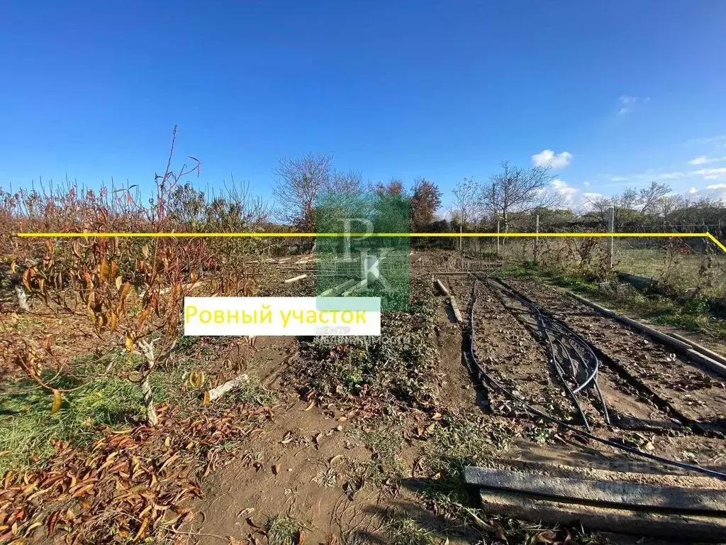 Участок в Севастополь с. Вишневое, ул. Садовая (10.0 сот.) - Фото 2