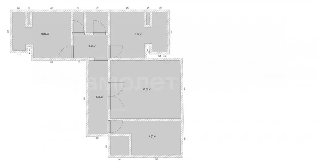 3-комнатная квартира: Апрелевка, улица Горького, 8 (64.3 м) - Фото 2