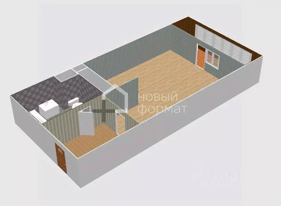 Студия Московская область, Мытищи ул. Кадомцева, 2А (24.1 м) - Фото 1