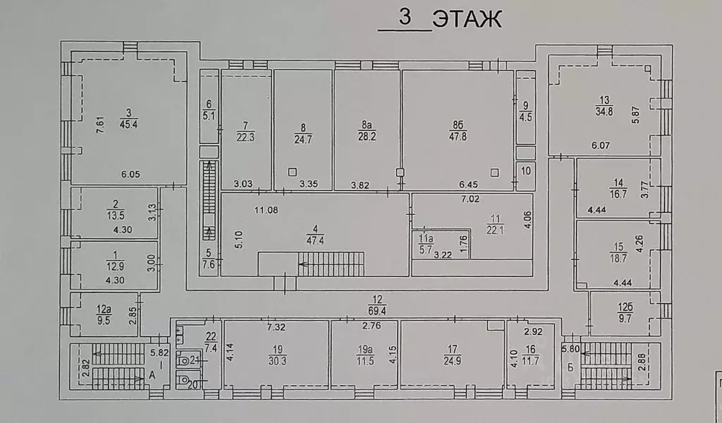Помещение свободного назначения в Москва ул. Кедрова, 21К1 (1252 м) - Фото 2