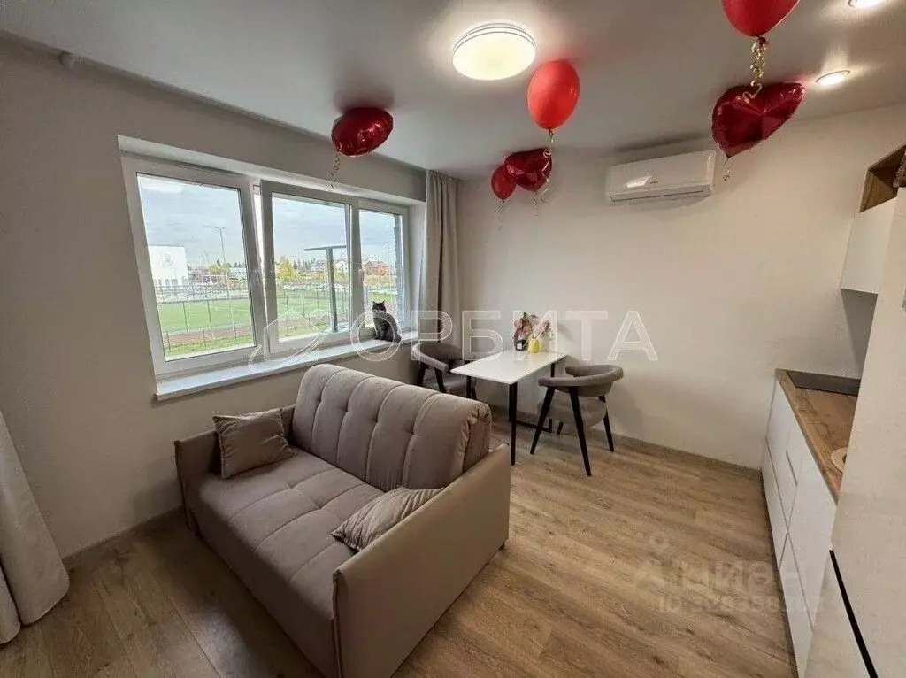 1-к кв. Тюменская область, Тюмень ул. Новоселов, 103 (37.7 м) - Фото 2