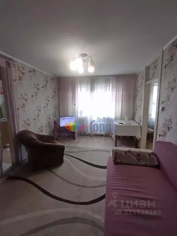 2-к кв. Кемеровская область, Новокузнецк ул. Циолковского, 60 (46.1 м) - Фото 0