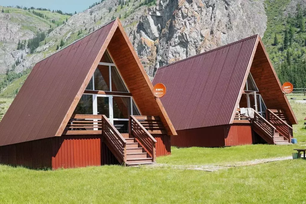 Дом в Алтай, Улаганский район Р-256 Чуйский тракт, 795-й км (76 м) - Фото 1