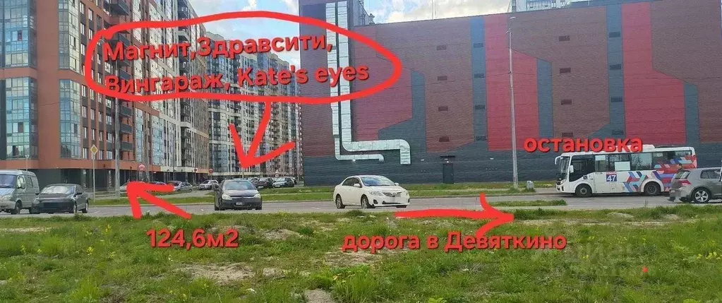 Помещение свободного назначения в Ленинградская область, Всеволожский ... - Фото 2