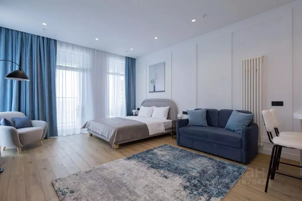 1-к кв. Калининградская область, Светлогорск бул. Морской, 17к6 (46.0 ... - Фото 1