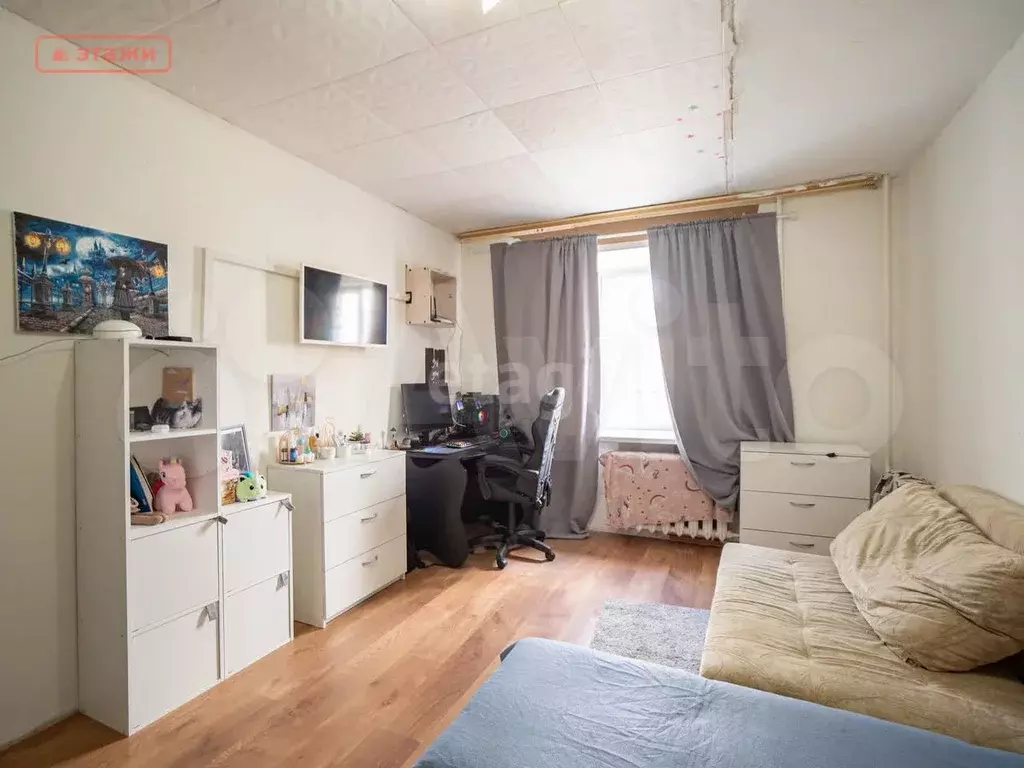 Комната 18 м в 1-к., 1/5 эт. - Фото 1