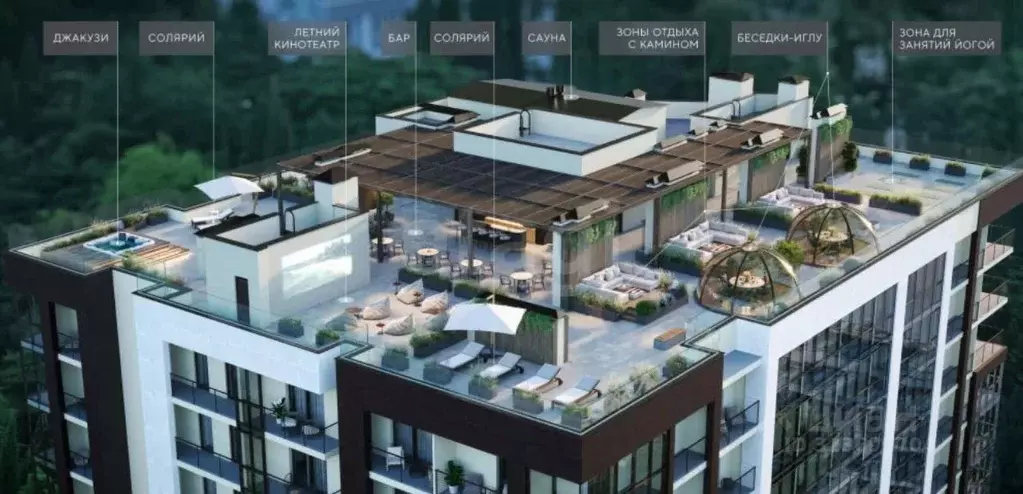 Студия Крым, Алушта ул. Парковая, 7 (79.08 м) - Фото 2