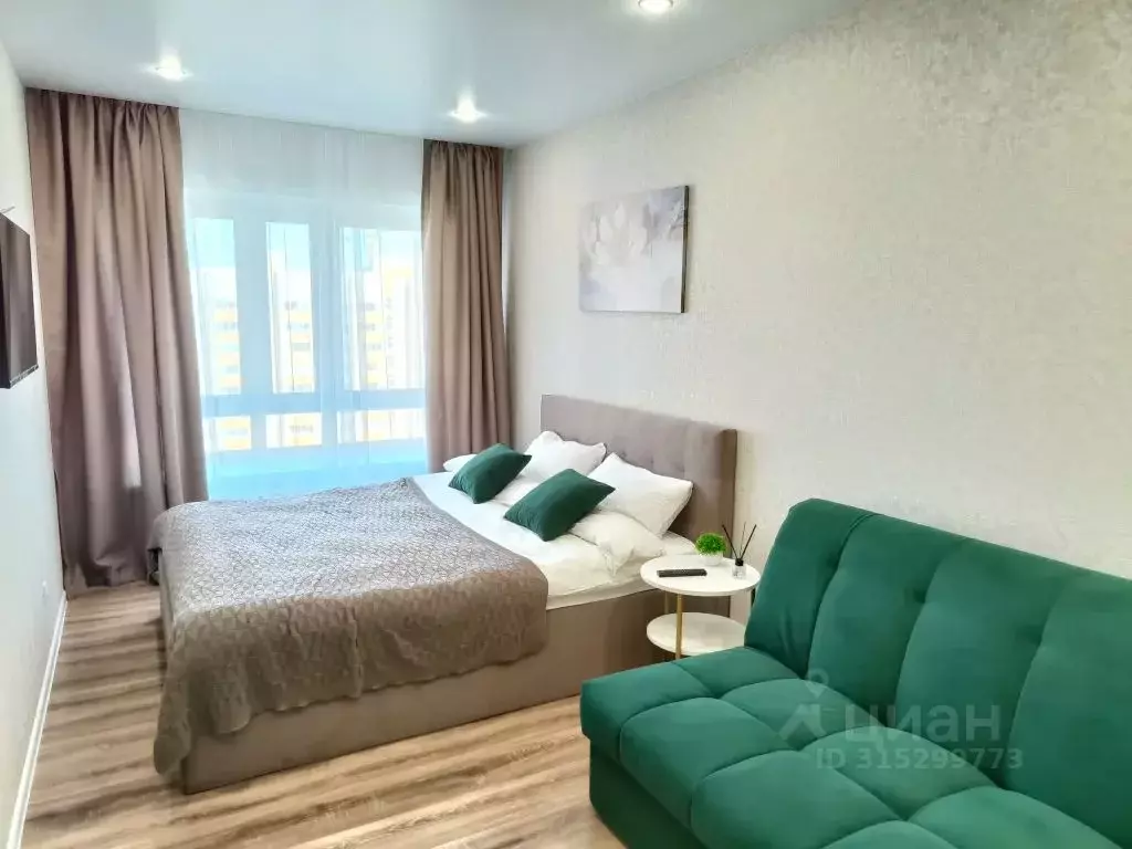 1-к кв. Татарстан, Казань ул. Рихарда Зорге, 11В (38.0 м) - Фото 0