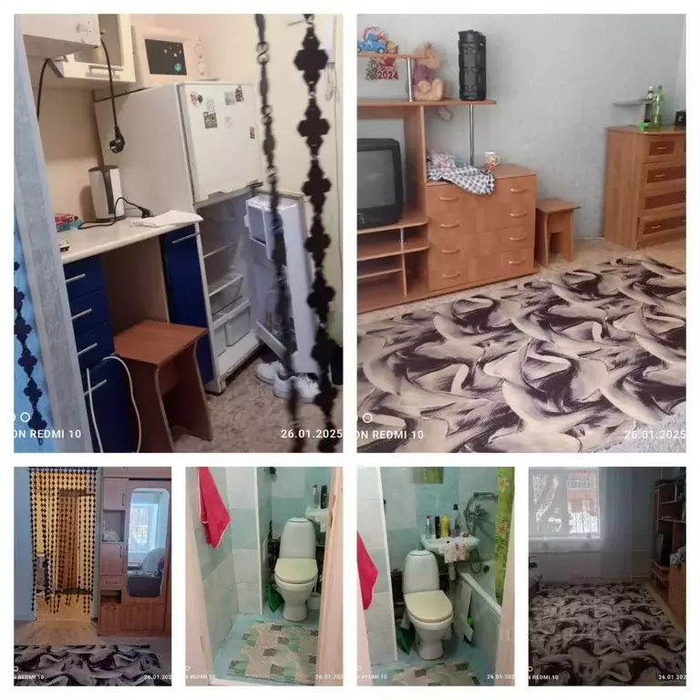 1-к кв. Томская область, Томск Тверская ул., 51/1 (18.5 м) - Фото 1