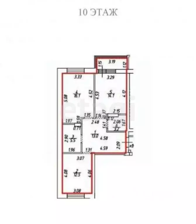 2-к кв. Смоленская область, Смоленск ул. Генерала Трошева, 8 (64.4 м) - Фото 1