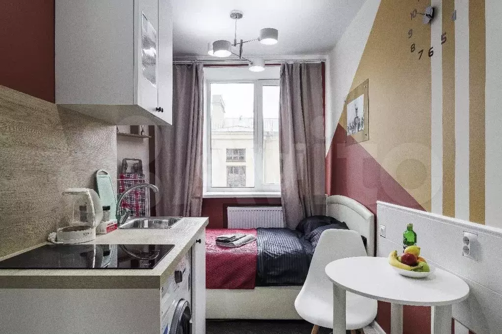 Апартаменты-студия, 10,8 м, 4/4 эт. - Фото 0