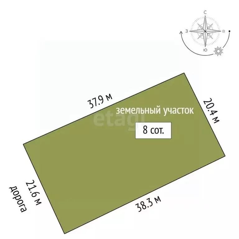 Участок в Крым, Кировский район, Старый Крым городское поселение ул. ... - Фото 2