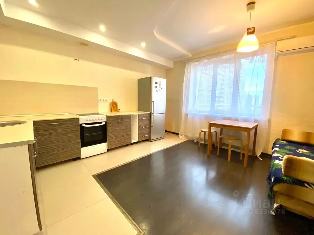 1-к кв. Краснодарский край, Краснодар ул. Евгении Жигуленко, 2А (41.4 ... - Фото 1