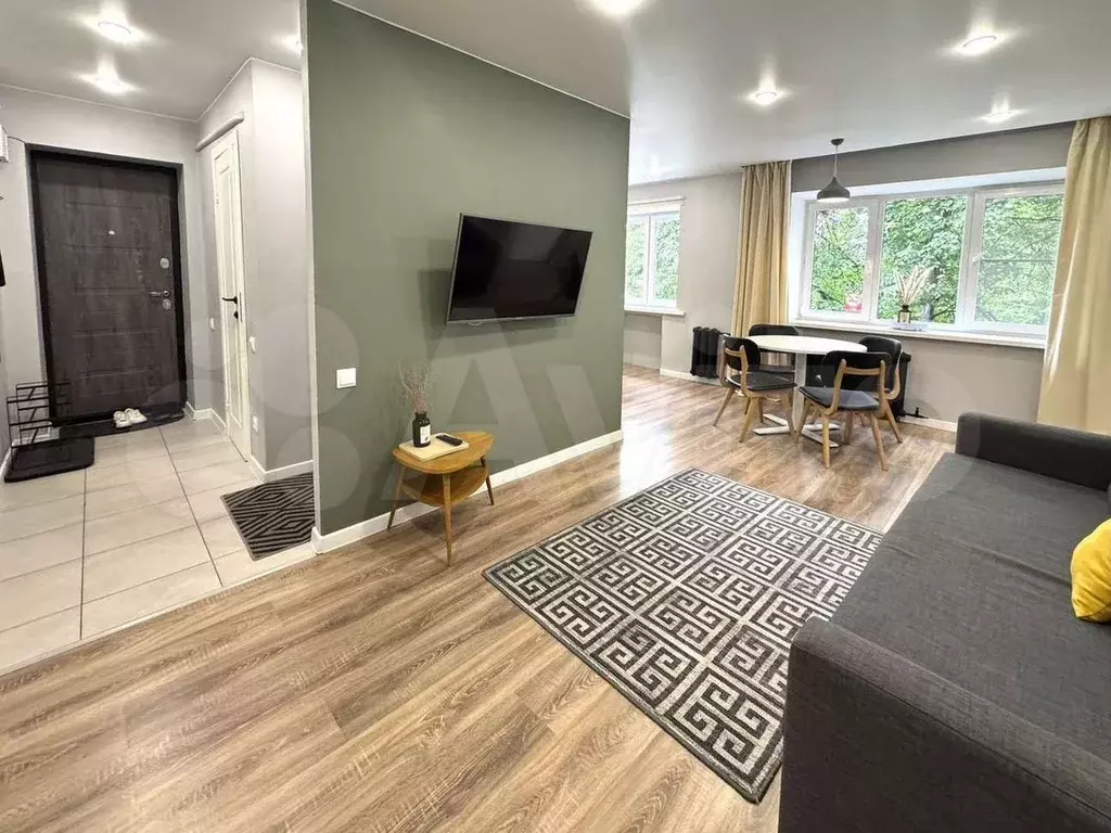 2-к. квартира, 44 м, 2/4 эт. - Фото 1