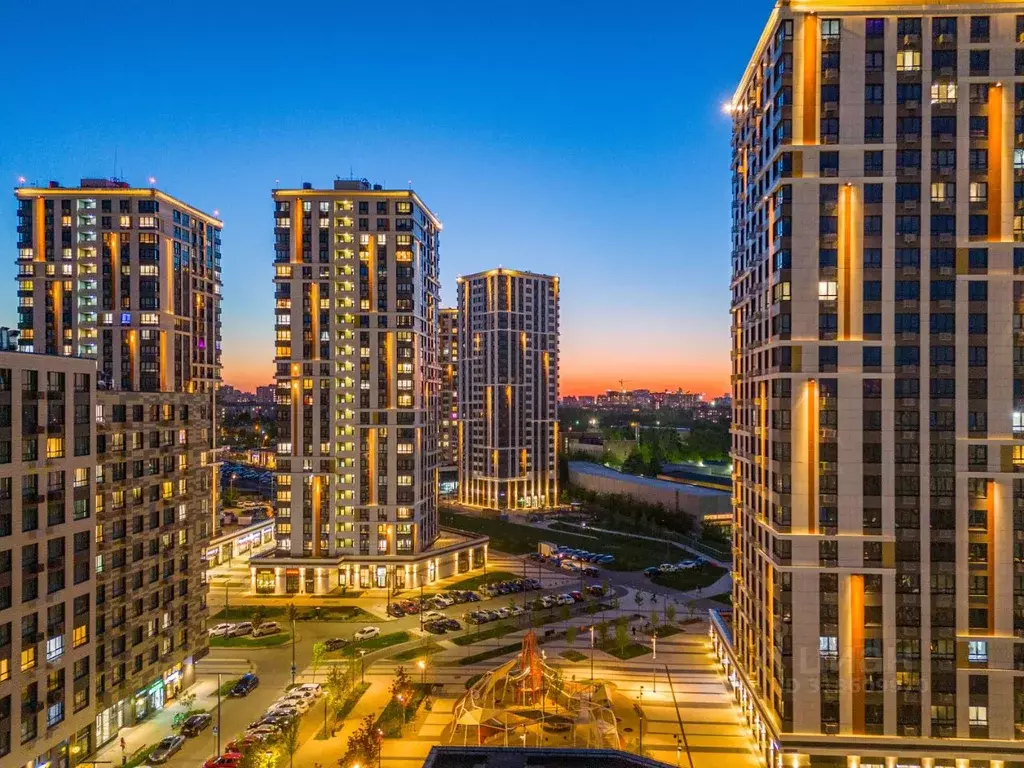 3-к кв. Москва Лайф Варшавская жилой комплекс, 6 (65.47 м) - Фото 1