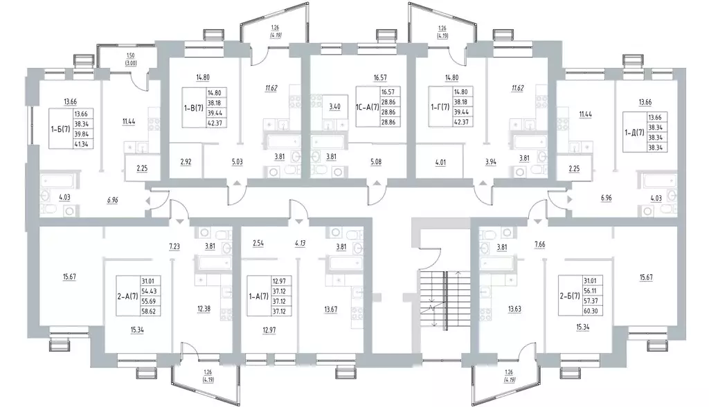 1-к кв. Пермский край, Пермь Рионская ул., 4А (28.86 м) - Фото 2