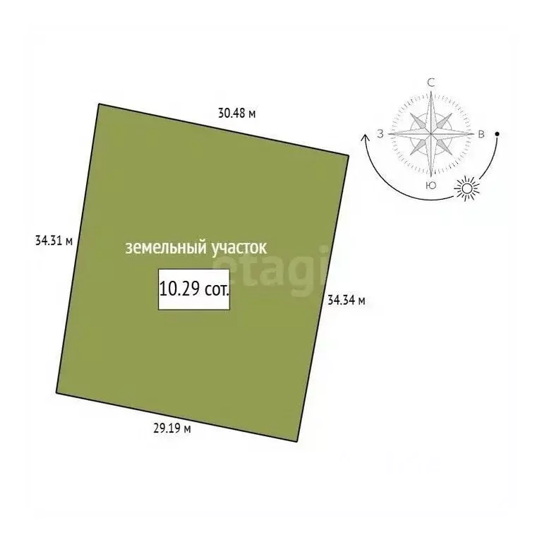 Участок в Красноярский край, Емельяновский муниципальный округ, ... - Фото 1