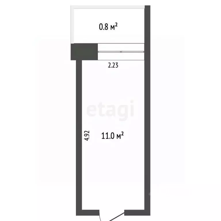 Комната Карелия, Петрозаводск Краснофлотская ул., 7 (12.5 м) - Фото 1