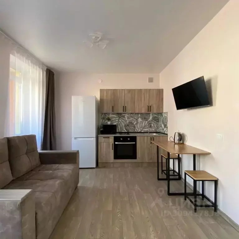 Студия Новосибирская область, Новосибирск ул. Юности, 5 (27.0 м) - Фото 1