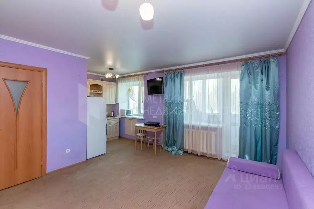 1-к кв. Тюменская область, Тюмень ул. Республики, 156 (33.0 м) - Фото 1