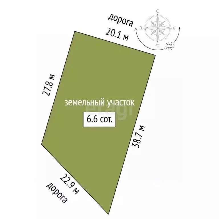 Участок в Ростовская область, Аксайский район, Большелогское с/пос, ... - Фото 2